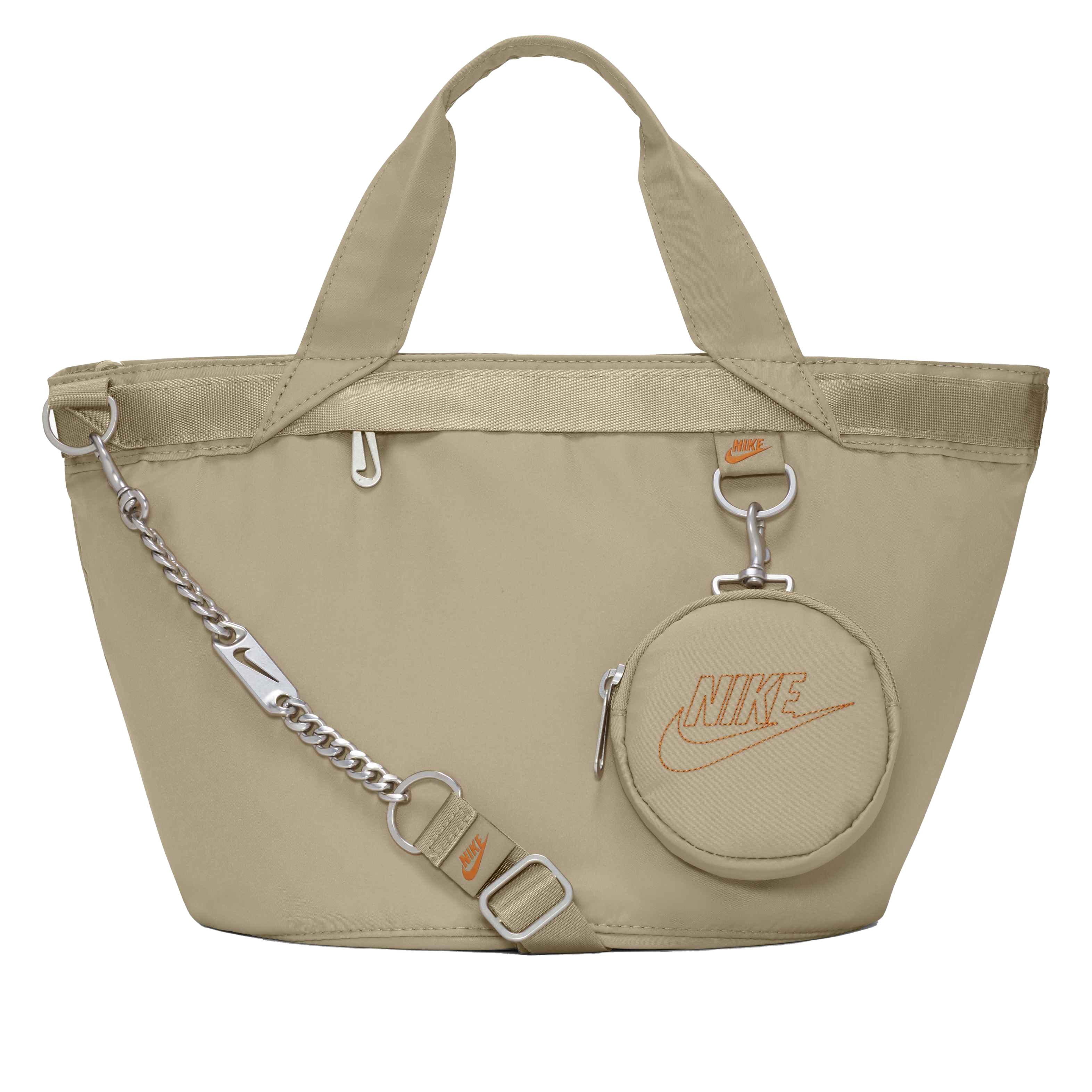 Nike Women's Sportswear Futura Luxe Tote-Beige - BROWN